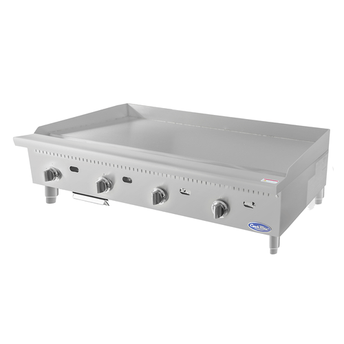 Atosa Catering Equipment Commercial Grills Each Atosa ATTG-48_NAT CookRite Heavy Duty Griddle Gas Countertop