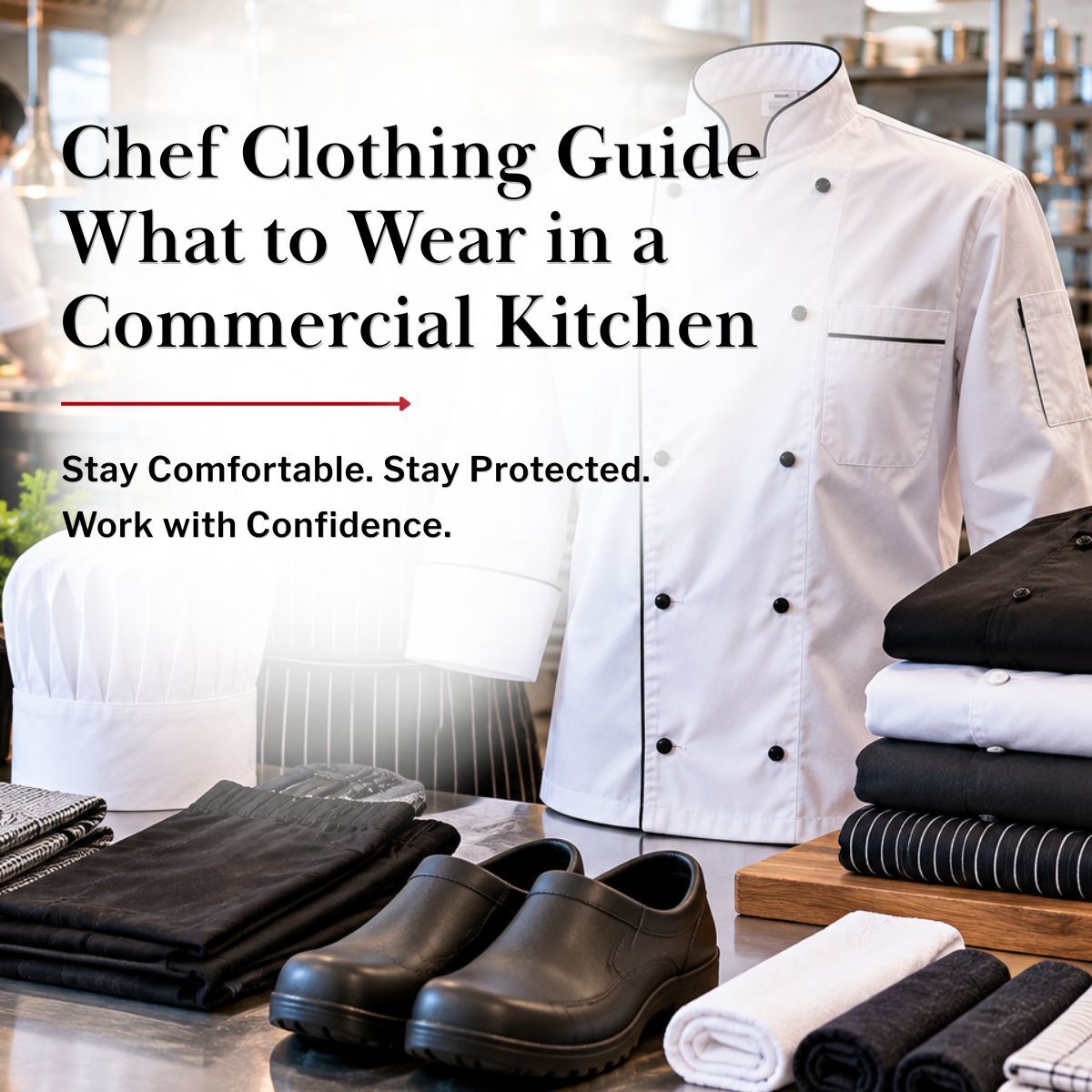 Chef Clothing Guide for Culinary Professionals: What to Wear in a Commercial Kitchen