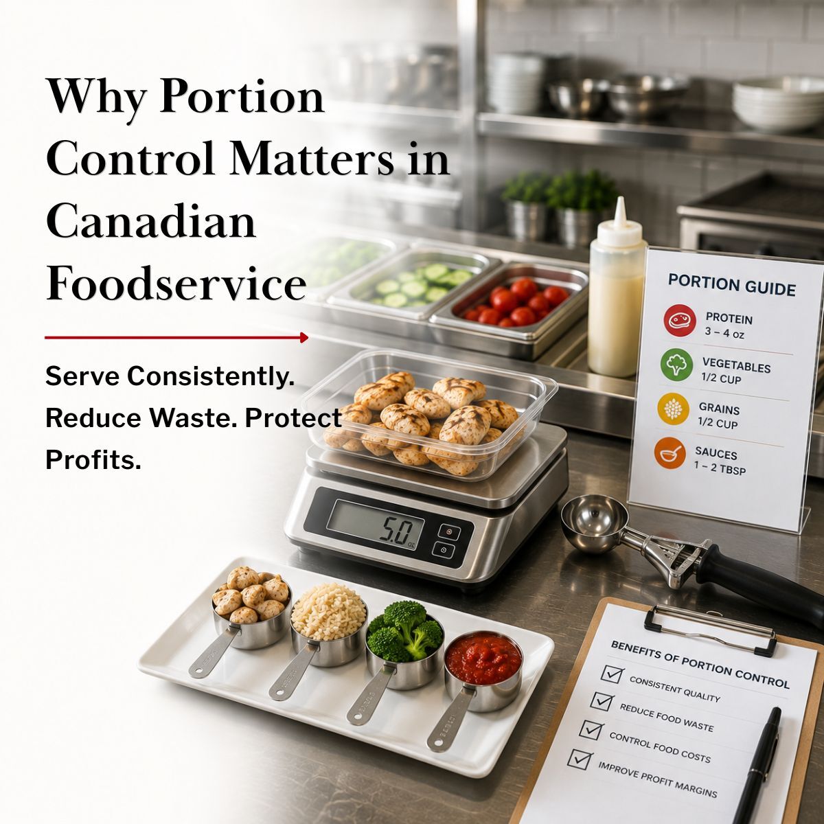 Why Portion Control Matters in Canadian Foodservice