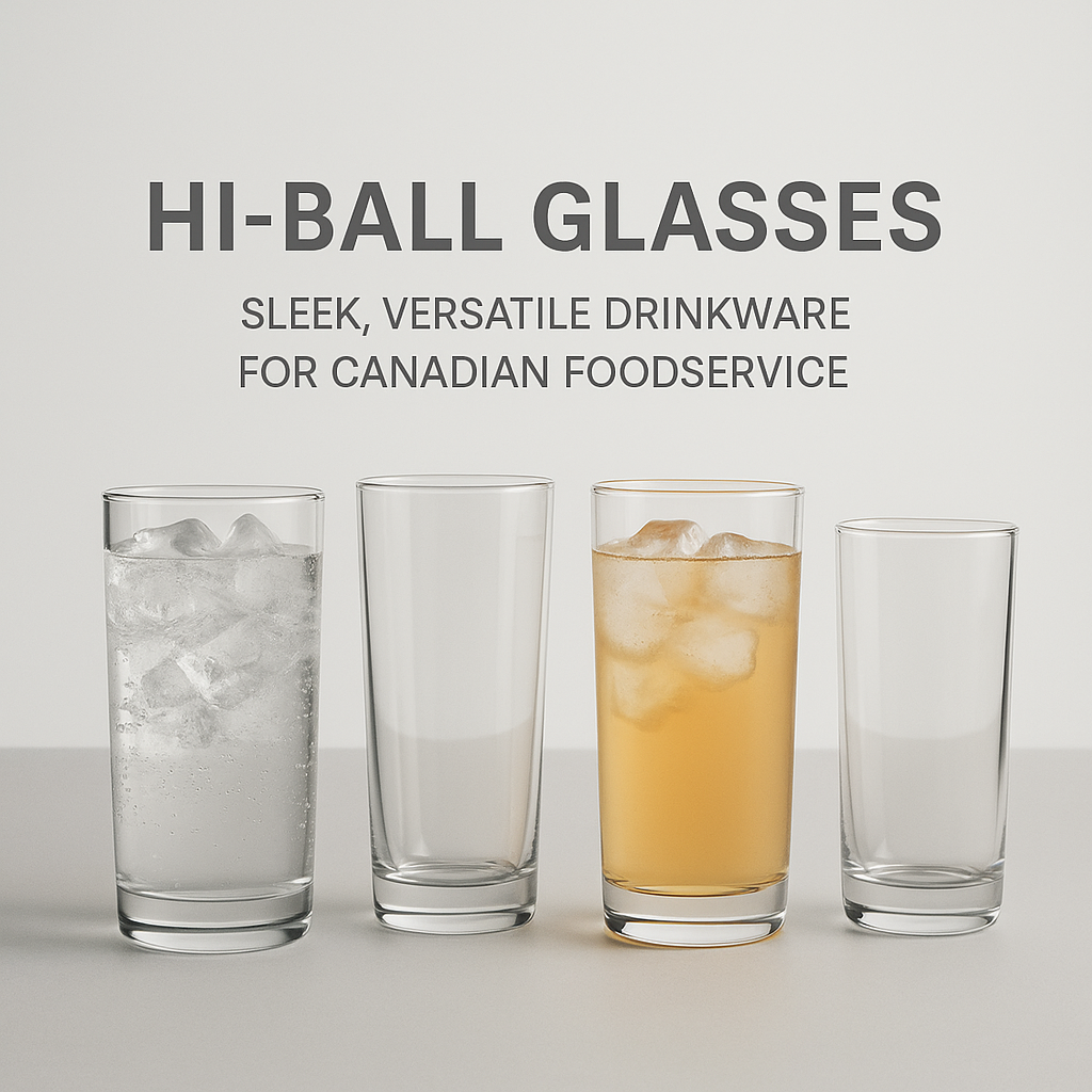 Hi-Ball Glasses – Sleek, Versatile Drinkware for Canadian Foodservice 🥃