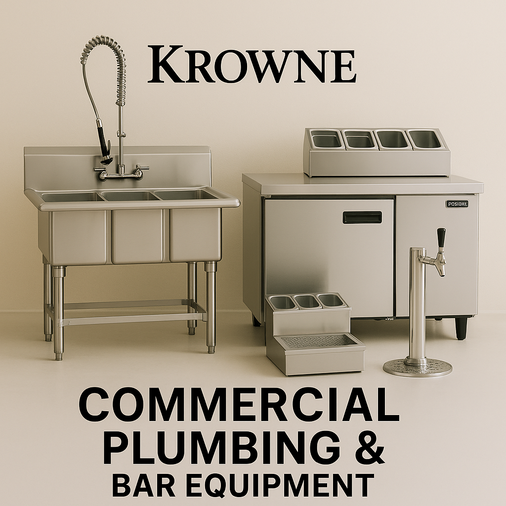 Krowne – Professional Plumbing Fixtures for Canadian Foodservice 🚰🛠️