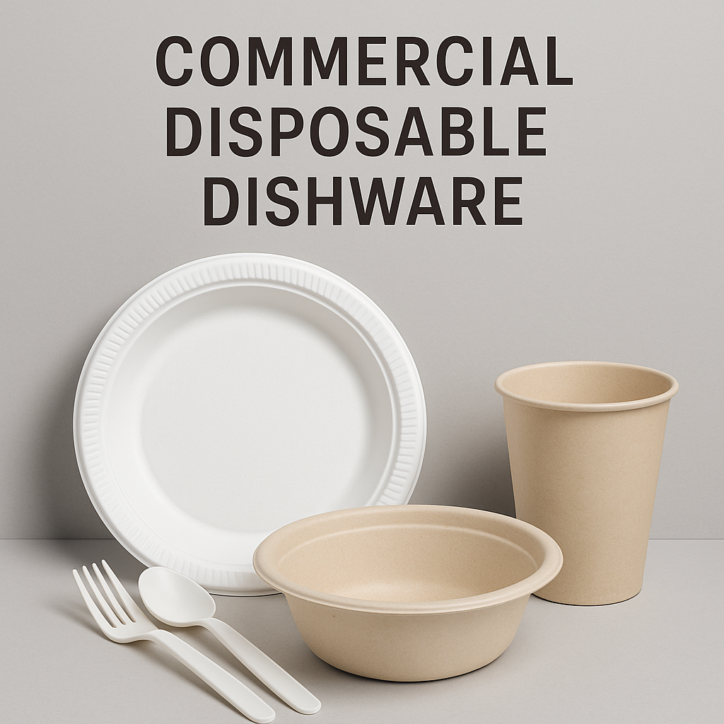 Commercial Disposable Dishware – Convenient, Cost-Effective Serving for Canadian Foodservice 🥡🍽️