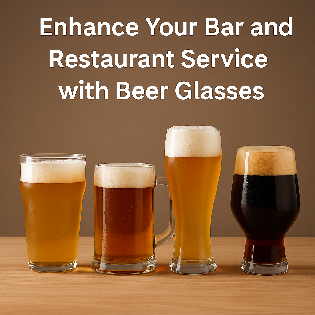 Enhance Your Bar and Restaurant Service with Beer Glasses 🍺