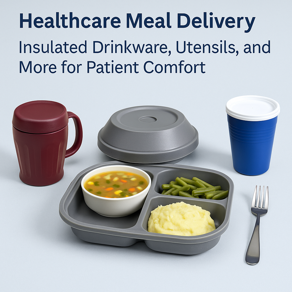 Healthcare Meal Delivery – Insulated Drinkware, Utensils & Essentials for Patient Comfort 🏥🍲