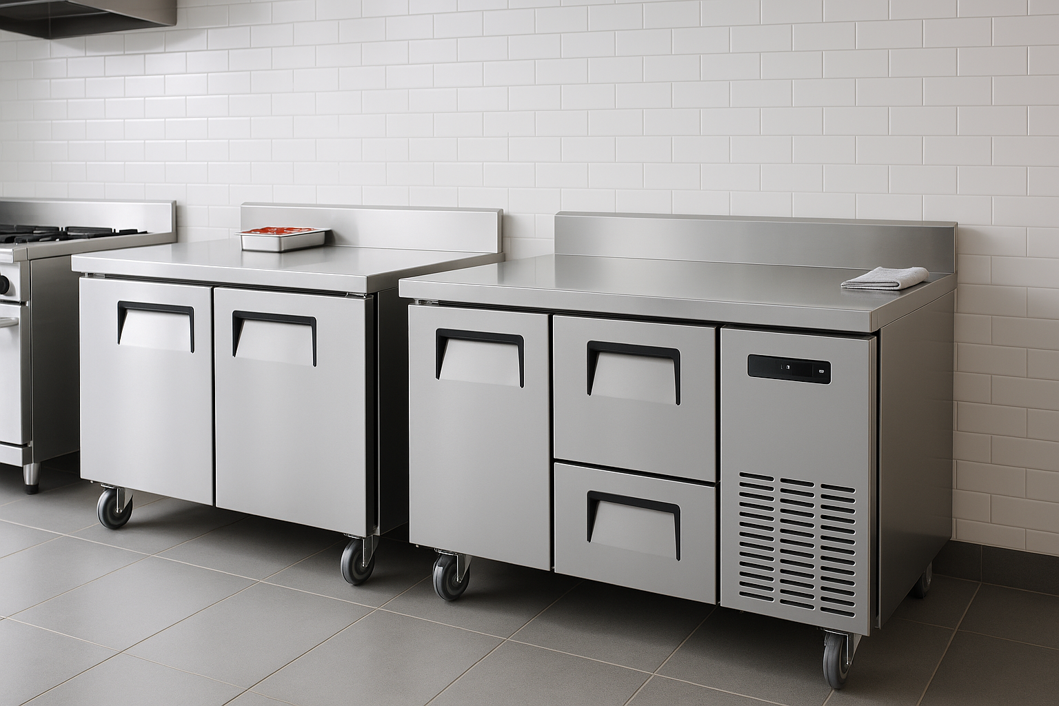 Commercial Worktop Refrigeration – Cold Storage Meets Prep Efficiency ❄️🔪