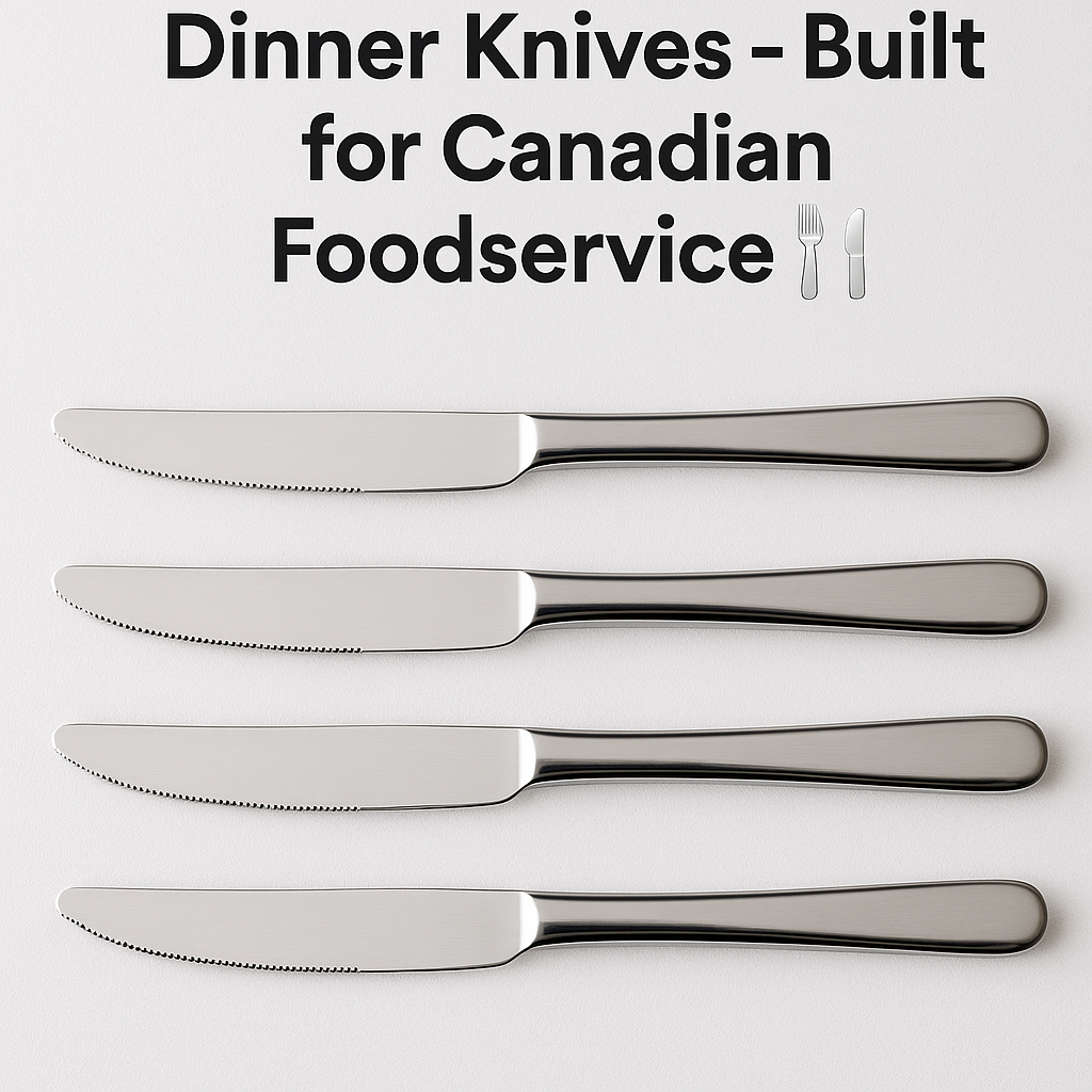 Dinner Knives – Built for Canadian Foodservice 🍽️