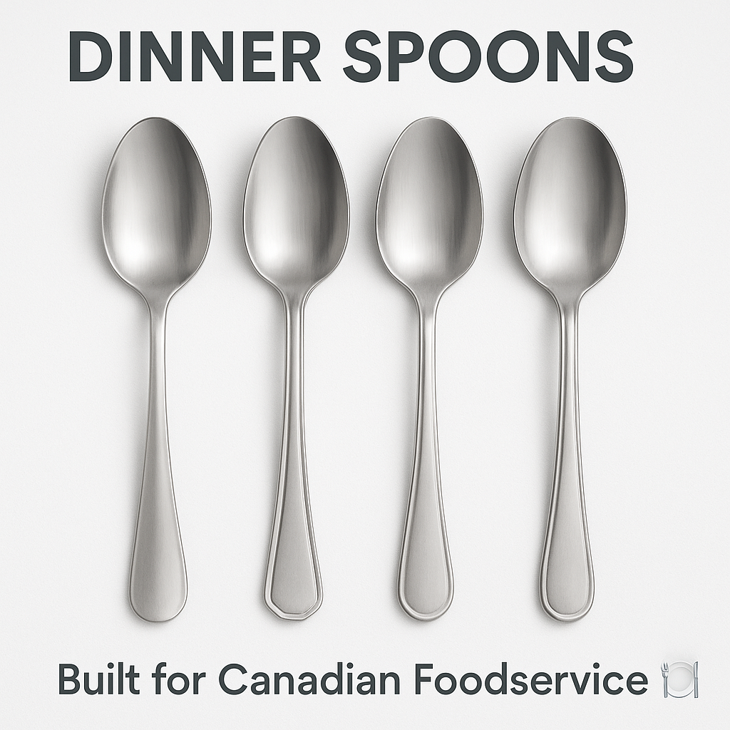 Dinner Spoons – Reliable Flatware for Canadian Foodservice 🍽️
