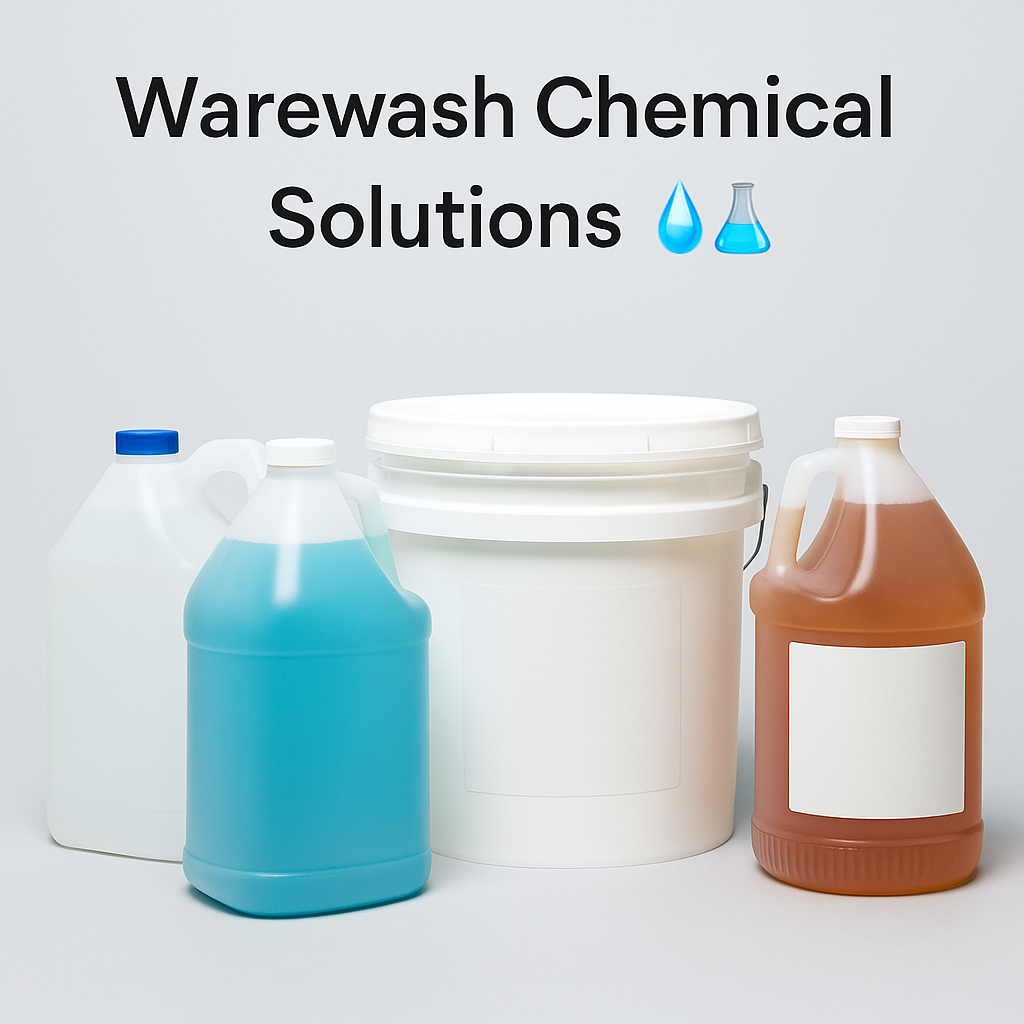 Warewash Chemical Solutions – Reliable Sanitation for Canadian Foodservice 💧🧪