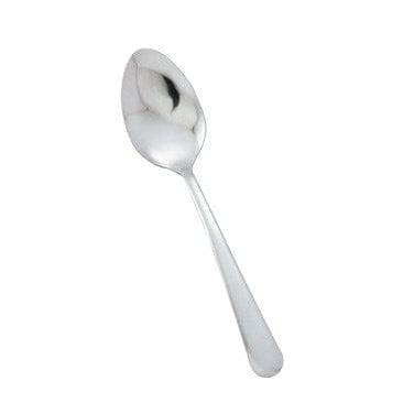 Winco 0002-03 7" Dinner Spoon, Medium Weight Vibro Finish, 18/0 Stainless Steel | Denson CFE