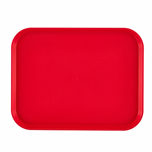 Cambro 1014FF163 Fast Food Tray 10-7/16 x 13-9/16 Inches Red | Denson CFE