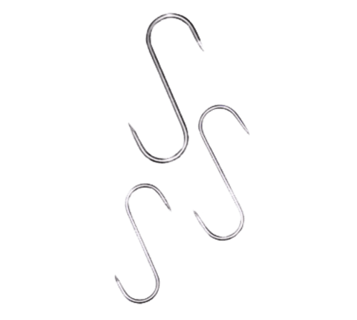 Omcan Canada Meat Processing Each Omcan 10501 7 3/4″ x 7/16″ Stainless Steel “S” Hook | Denson CFE