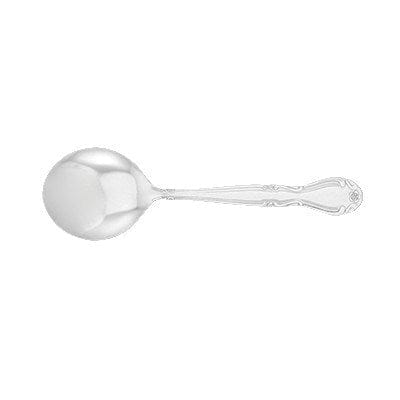 Walco 1112 Barclay 5.25" 18/0 Stainless Steel Bouillon Spoon | Denson CFE