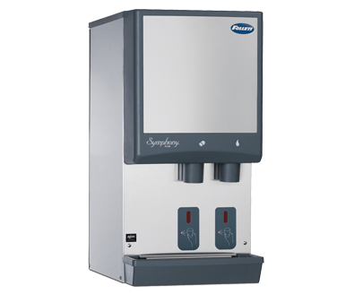 Follett 12CI425A-S 425 lb Countertop Nugget Ice & Water Dispenser - 12 lb Storage, Cup Fill, 115v