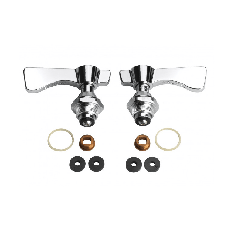 Krowne Silver Series Compression Style Repair Kit, with silver series handles (fits 12-8 series faucets)