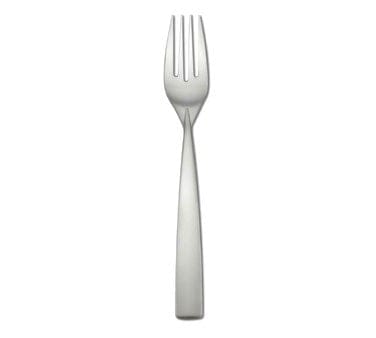 Oneida 2972FEUF Stiletto 8 inch 18/10 Stainless Steel Extra Heavy Weight Dinner Fork - 36/Case | Denson CFE