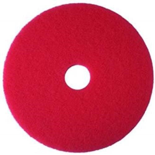 3M Cleaning & Safety Each 3M Red Buffer Pad, 5100, 14" - Commercial Buffing | Denson CFE