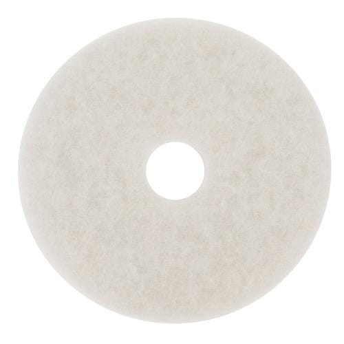 3M Unclassified each 3M 4100 19" White Super Polishing Floor Pad | Denson CFE