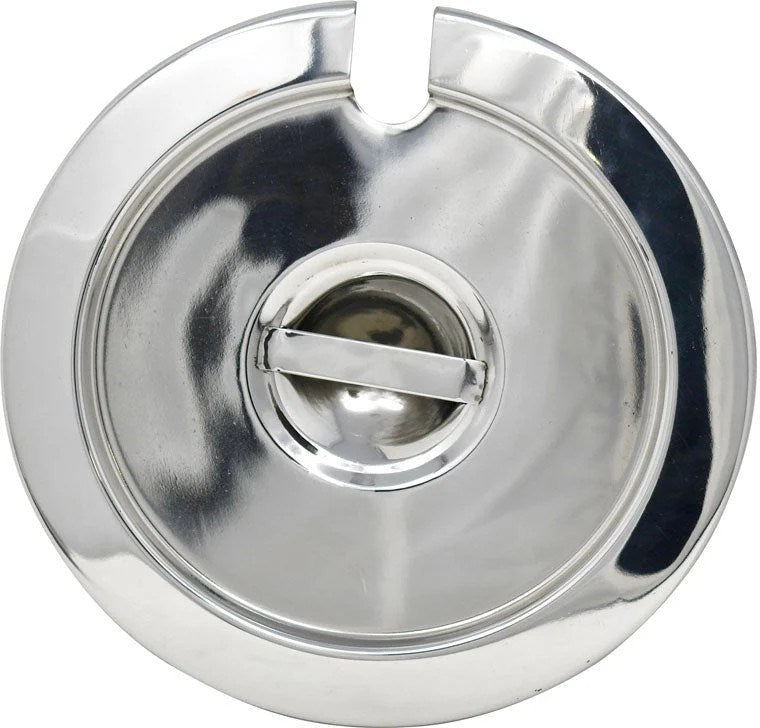 Omcan 44671 Stainless Steel Cover for 4 QT Steam Table Inset | Denson CFE