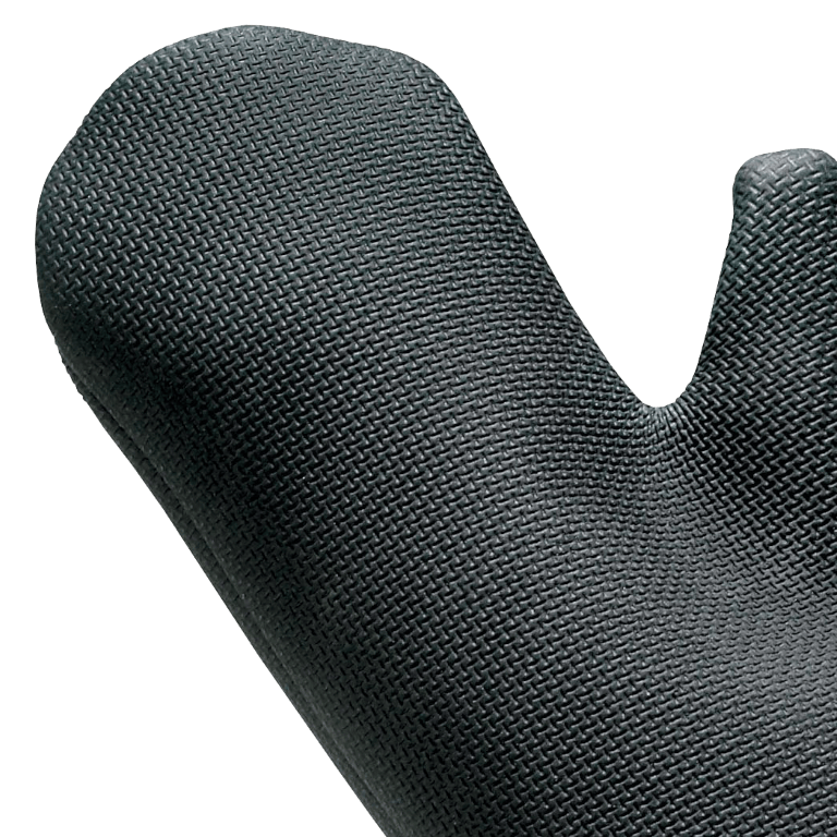 Browne 5431802 Oven Mitt FLXaPrene 16.375 Inch Length x 6.75 Inch Width Black | Denson CFE