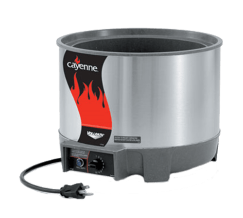 Vollrath 72021 11 qt Countertop Soup Warmer with Thermostatic Controls, 120v | Denson CFE