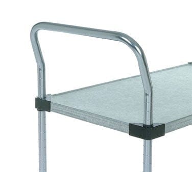 Nexel AH24C Chrome Utility Cart Handle 24 inch (Priced Each, In a Package of 2) | Denson CFE