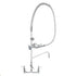 T&S Brass B-0133-01 Easy Install 8 inch Wall Mounted Pre-Rinse Unit with 9 inch Wall Bracket & 56 inch Stainless Steel Hose - 1.15 GPM | Denson CFE