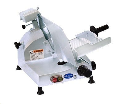 Globe C10 Chefmate 10" Manual Gravity Feed Economy Duty Meat Slicer | Denson CFE