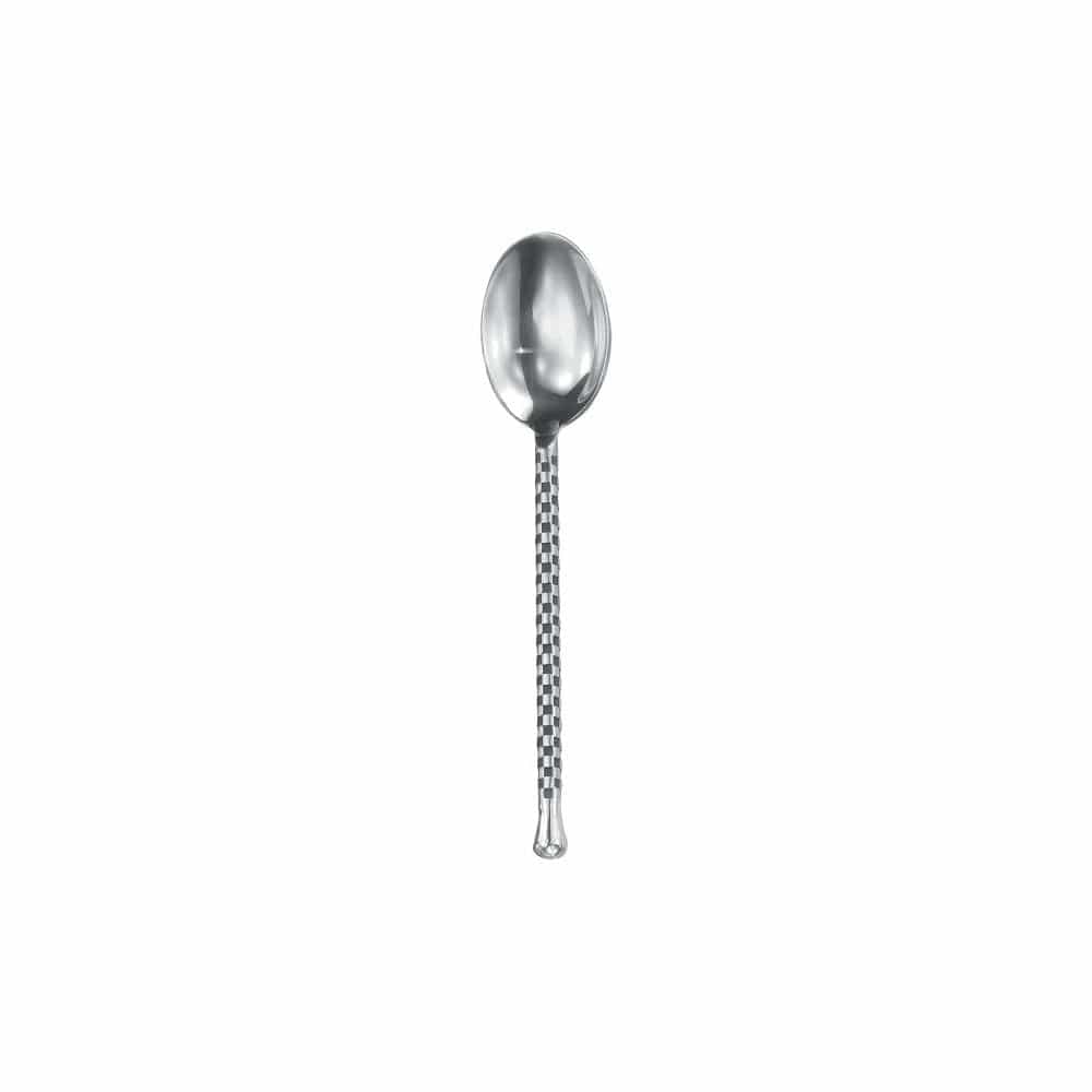 Walco CHAR01 7 3/8" Teaspoon with 18/10 Stainless Steel Grade, Charred Pattern | Denson CFE