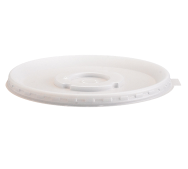 Cambro CLSM8B5190 Disposable CamLids, Small, Translucent - Fits Shoreline Collection MDSB5 & MDSM8 - Case of 1500 | Denson CFE