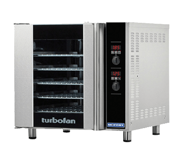 Turbofan. Convection Oven, electric, full-size, single deck, 30&