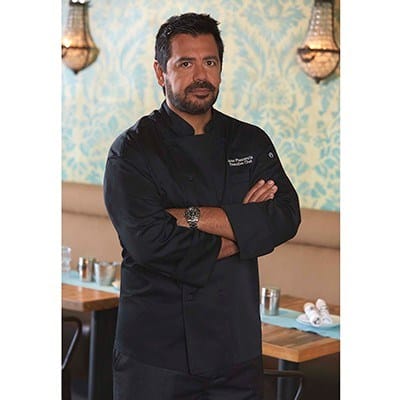 Zurich Executive Chef Coat, double-breasted, long