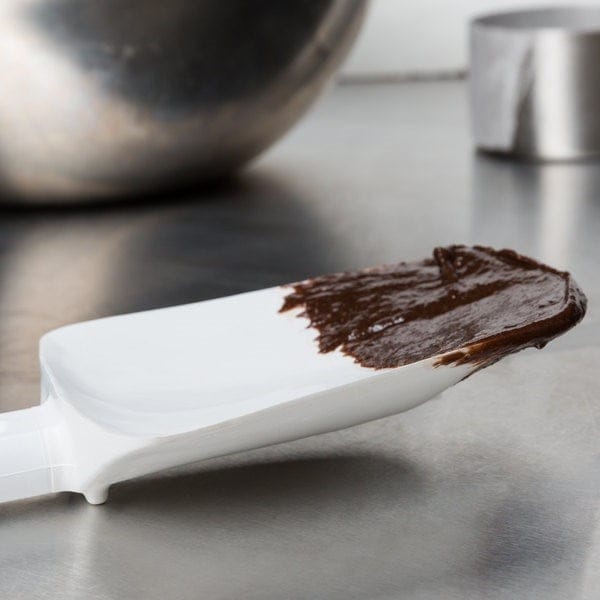 Rubbermaid FG193400WHT 13 1/2" Spoon Spatula - White | Denson CFE