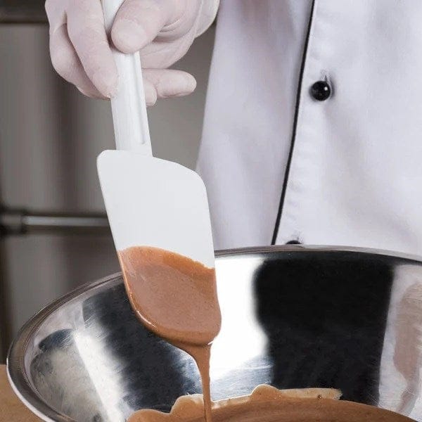 Rubbermaid FG193400WHT 13 1/2" Spoon Spatula - White | Denson CFE