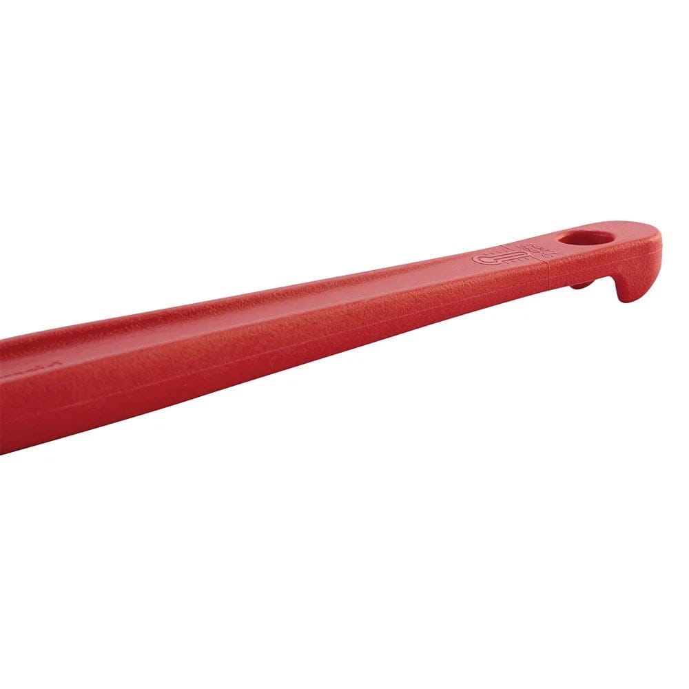 Rubbermaid FG1964000000 16.5 inch Scraper Spatula - Red Handle | Denson CFE
