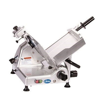 Globe G12 Manual Meat & Cheese Slicer with 12" Blade, Belt Driven, Aluminum, 1/2 hp | Denson CFE