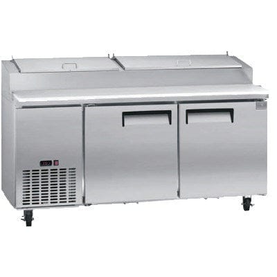 Kelvinator KCHPT72.9 - 71" Refrigerated Pizza Prep Table with Two Doors