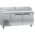 Kelvinator KCHPT72.9 - 71" Refrigerated Pizza Prep Table with Two Doors
