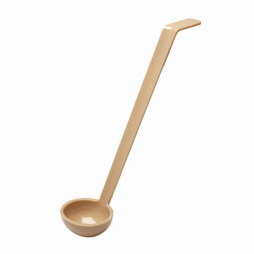 Cambro LD105133 Beige 10-1/2 Inch Camwear 1 Ounce Polycarbonate Ladle | Denson CFE