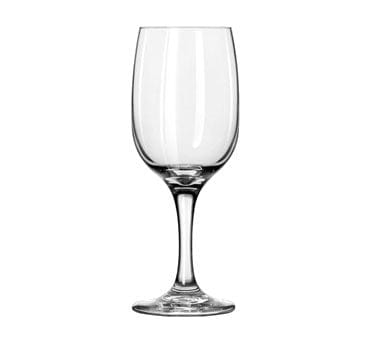 Libbey 3783 Embassy 8.75 oz. Wine Glass - Clear Glass with Elegant Stem - 12/Case | Denson CFE