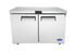Atosa MGF8402 48" Two-Door Undercounter Refrigerator - 13.38 Cu. Ft. | Denson CFE