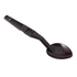 Cambro SPO11CW110 Deli Spoon, 11", Solid Polycarbonate with Notched Back - Black | Denson CFE