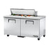 True TSSU-60-12-HC – 60" 2-Door Salad/Sandwich Prep Table | Denson CFE