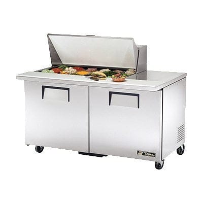 True Refrigeration TSSU-60-18M-B-HC – 60” Mega Top Sandwich/Salad Prep Table with Two Doors | Denson CFE