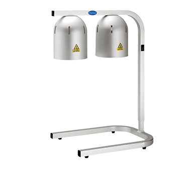 Globe WL2 Chefmate Two-Bulb Food Warming Lamp - 120V / 500W
