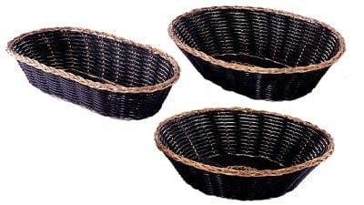 Admiral Craft Food Service Supplies Each Discontinued Wire Basket, 9"L x 6"W x 2-3/4"H