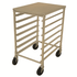 Advance Tabco Smallwares Each Advance Tabco PR7-4KT 7 Pan End Load Half Height Bun / Sheet Pan Rack with Removable Top - Unassembled