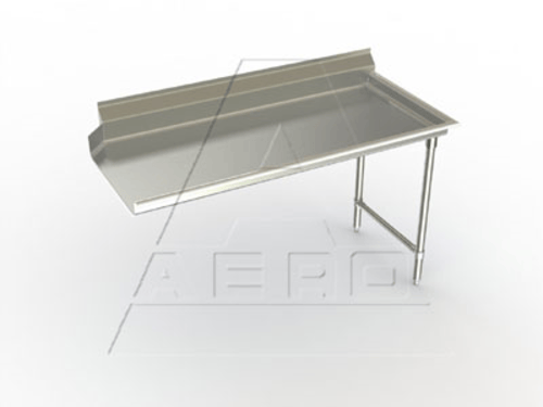 AERO Manufacturing Stainless Steel Sink Each AERO Manufacturing Delux XCD-R-60 Clean Dishtable | Denson CFE