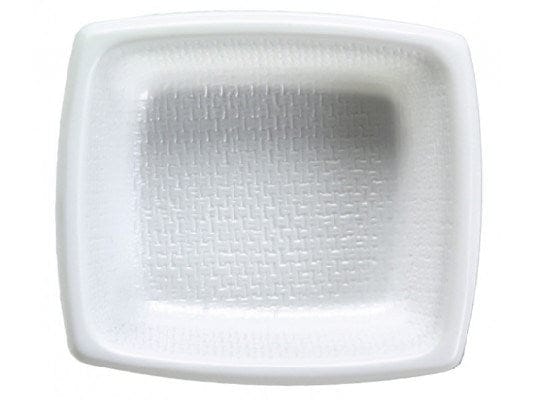 Aladdin Temp-Rite Canada Inc. Food Service Supplies Each Aladdin A09A Disposable Side Dish 4 oz., Rectangular, White (6,000 per Case) | Denson CFE