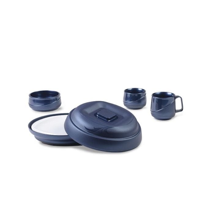 Aladdin Temp-Rite Canada Inc. Food Service Supplies Each / Blue Allure ALB500 Bowl 8 oz. Reusable Insulated, Sapphire Blue (48 per case)