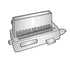 Alfa International Meat Processing Each ALFA TN-12 Meat Tenderizer Attachment For #12 Hub